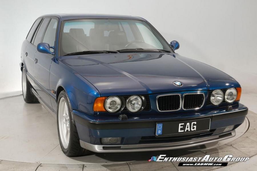  BMW M5 Touring (Avus Blue) (WBSHJ91070BL01767) (E34) 1994 года  (фото 53 из 100)